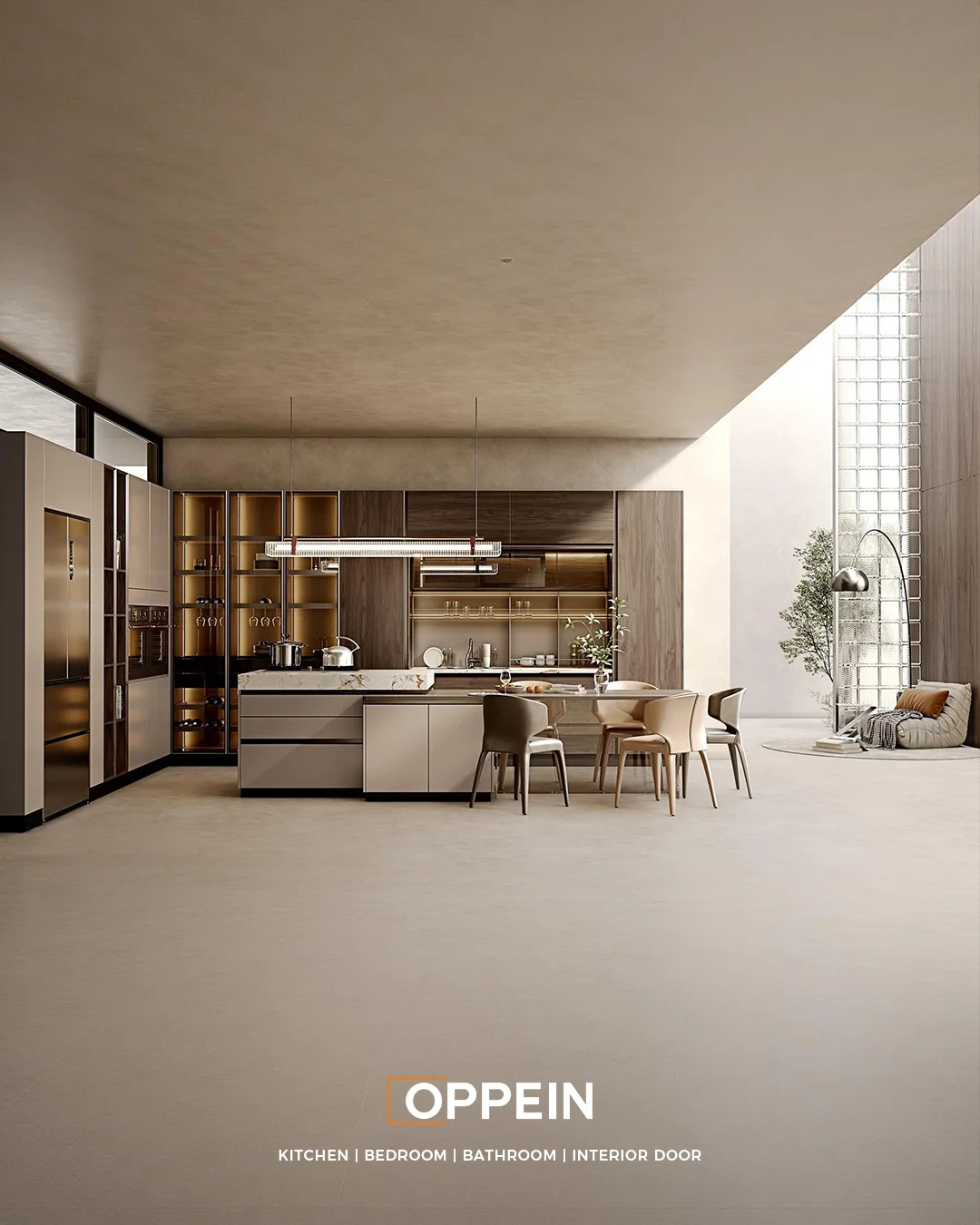 Seville kitchen cabinets Dubai OPPEIN 2026