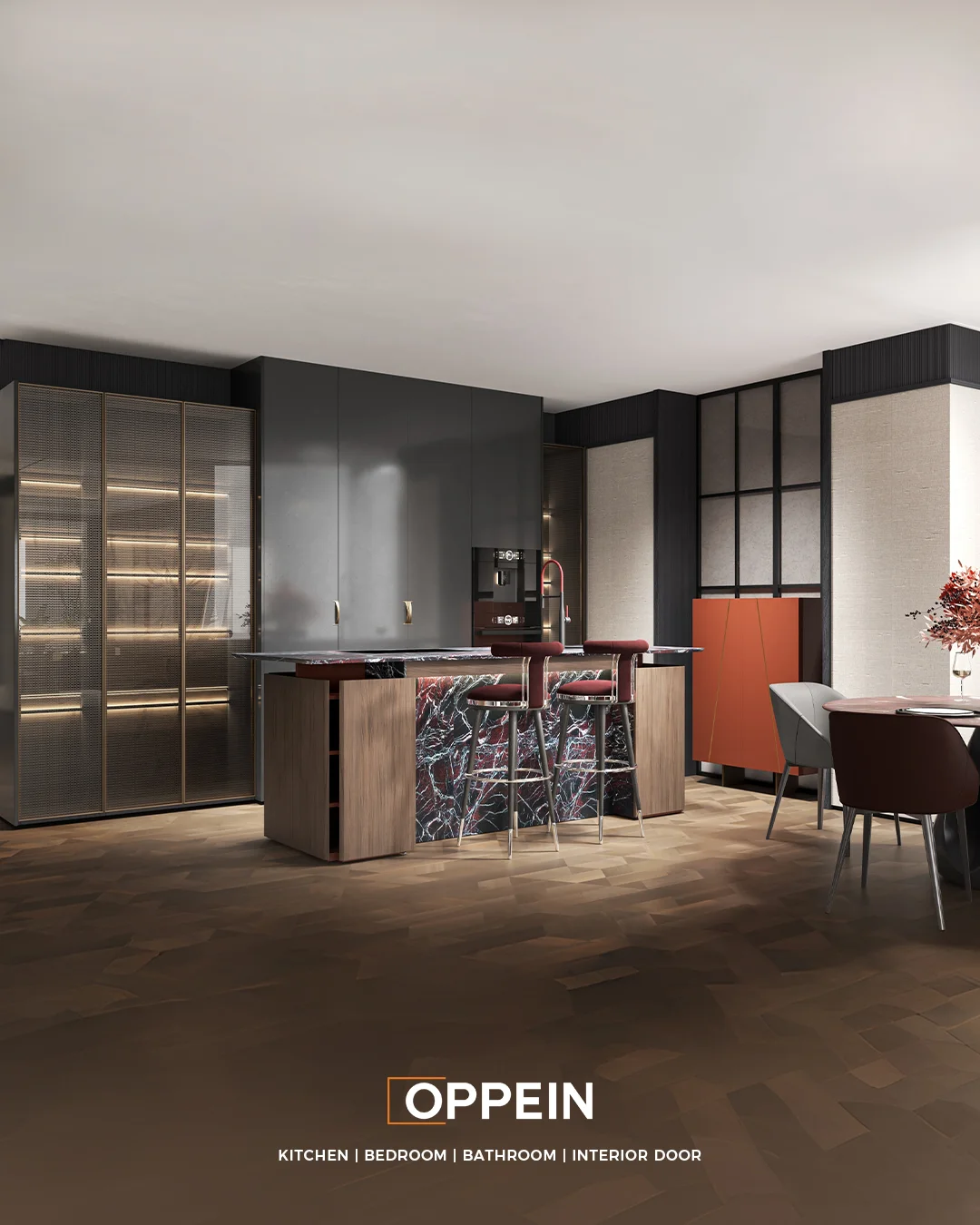 WutongVibe kitchen cabinets Dubai OPPEIN 2026