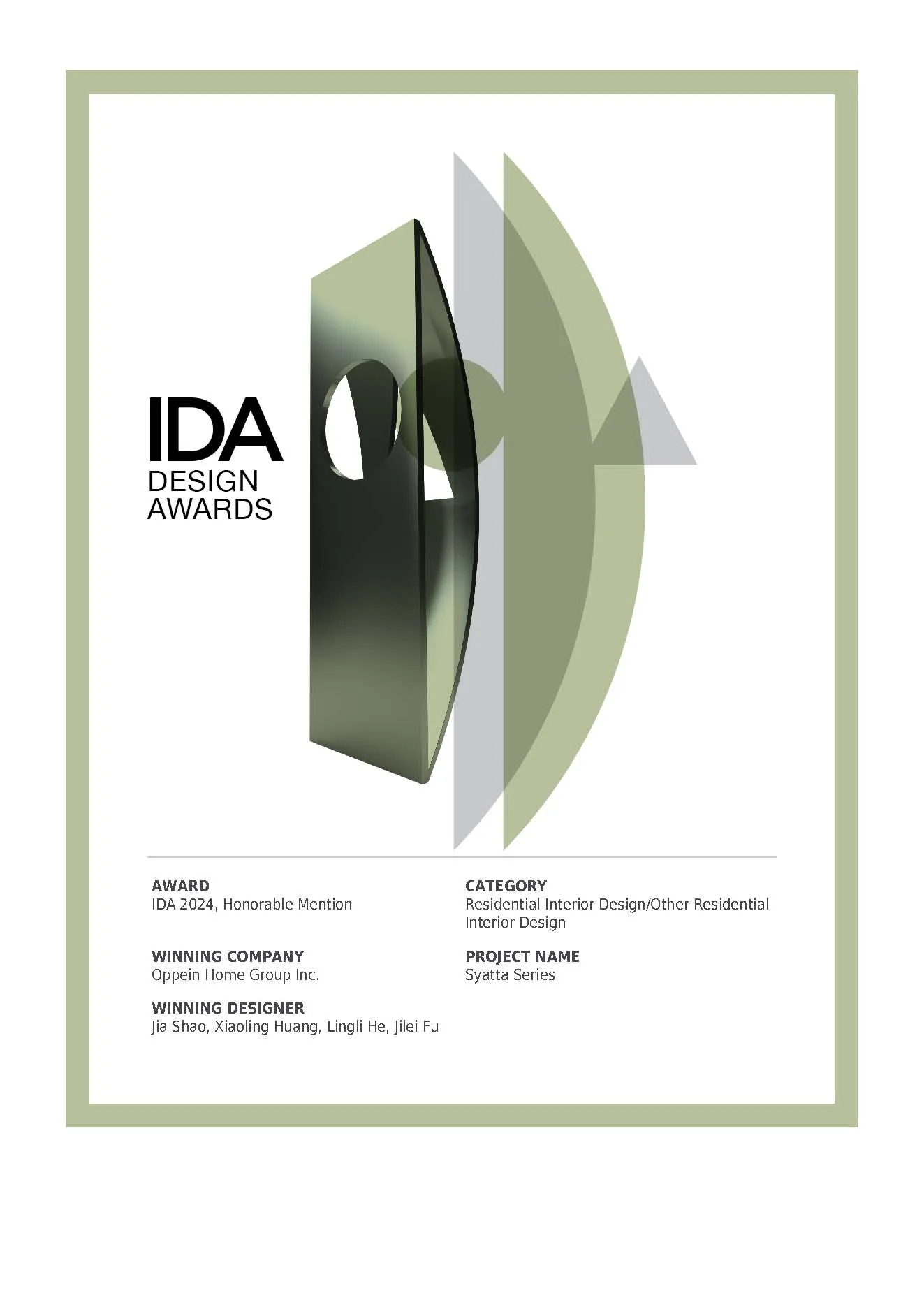 IDA Award
